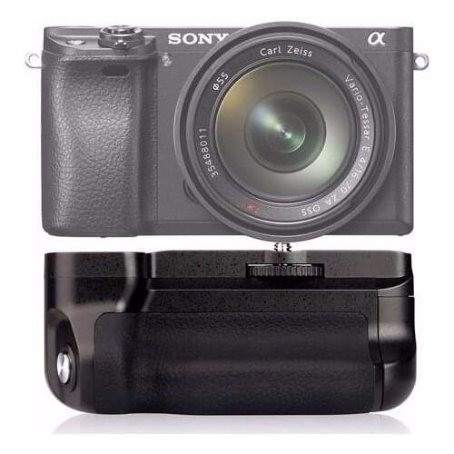 Meike MK-A6300 Battery Grip Work with NP-FW50 Battery for SONY A6300/A6000 SLR Digital Cameras(Battery Not Included)