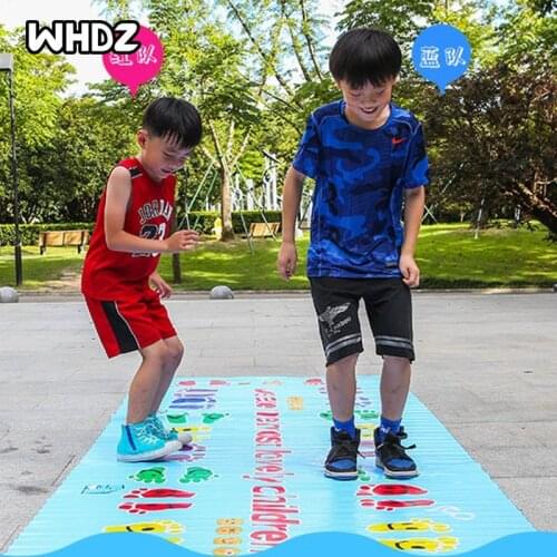 Kids Jumping Carpet Baby Jump Lattice Kindergarten Team Game Pad Early Childhood Fun Toys Child adult indoor Outdoor Sports Toys