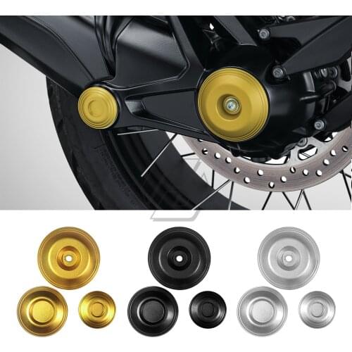 For BMW R1200GS R1250GS ADV R1200 R1250 R/RS/RT and R Nine T Motorcycle Accessories Rear Axle Sliders Cover