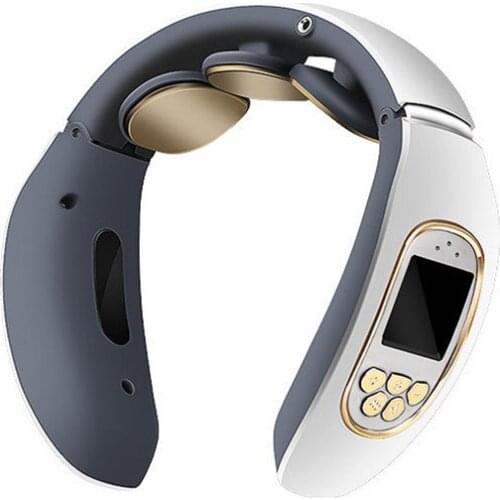 Electric Pulse Neck Massager TENS Cervical Massager Pain Relief Relaxation Therapy Shoulder Deep Tissue Massage Remote Control48