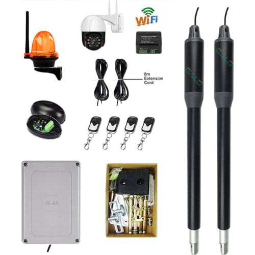 220V to 24V Electric Automatic Dual Arm Swing Gate Opener Up to 660 Lbs Hardware Driveway Door KIT