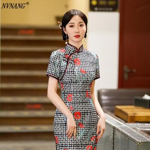 Модные платья в клетку EOENKKY China At AliExpress