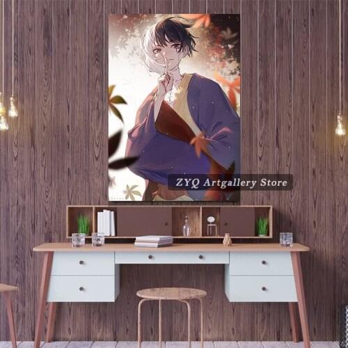 Gen Asagiri Dr.STONE Anime Art Picture Prints Home Decor Wall Canvas Painting Decoration For Living Room