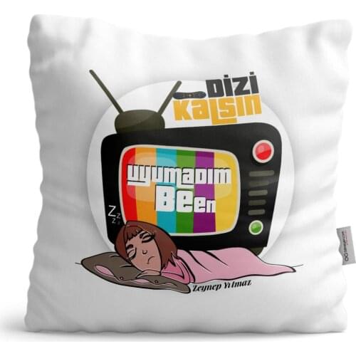 Personalized Number Save Design White Satin Pillow-1