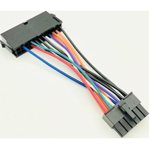 24Pin to 12Pin Power Cable ATX 24Pin Female to 12Pin Male PSU Converter Adapter for Acer Q87H3-AM 18AWG Computer Accessories NEW