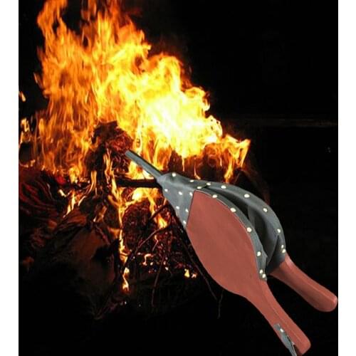 Fireplace Wood Bellows Wooden Barbecue BBQ Air Blower Bonfire Campfire Barbecue Accessories Outdoor Camping Firing Tools 40*18cm