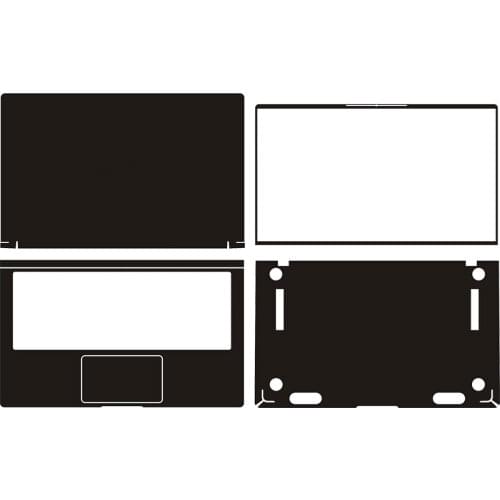 Laptop Sticker Skin Decal Carbon fiber Cover Protector for Asus Deluxe14 U4300F 14"