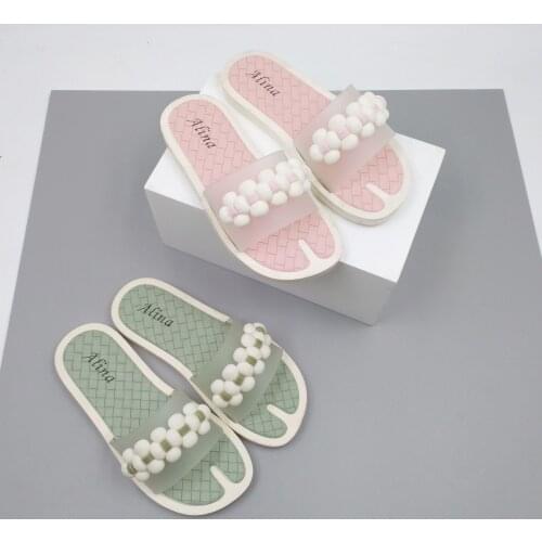 2021 summer new womens slippers, summer flowers and flowers, fashion and leisure wear beach womens sandals inside and outside