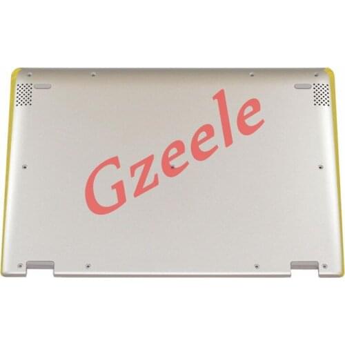 GZEELE New FOR Lenovo Yoga 710-11 710-11ISK Laptop Lower Case Bottom Case Base Cover Housing 5CB0L46164 AP11G000100 silver color