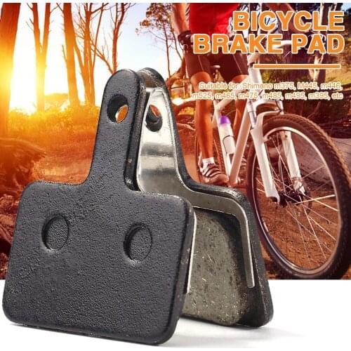 4x MTB Bicycle Resin Disc Brake Pads Cycling Parts for SHIMANO M375 M445 M446 MTB Road Racing Bike Brake Disc Rotor