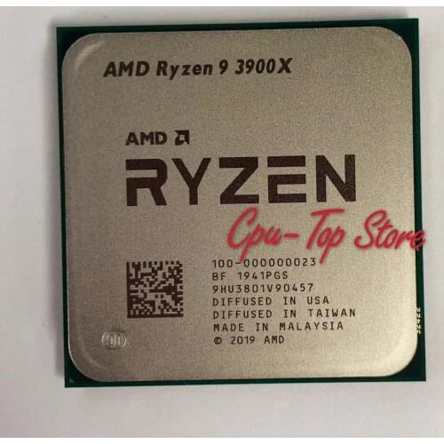 AMD Ryzen 9 3900X R9 3900X 3.8 GHz Twelve-Core 24-Thread CPU Processor 7NM L3=64M 100-000000023 Socket AM4