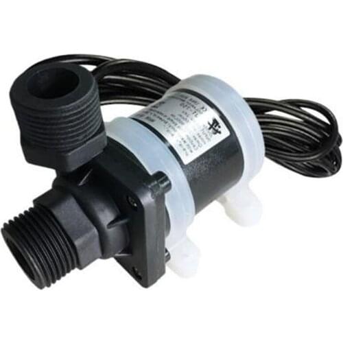 12V Threaded Port Solar Water Heater Shower Heating Booster Circulating DC Pump
