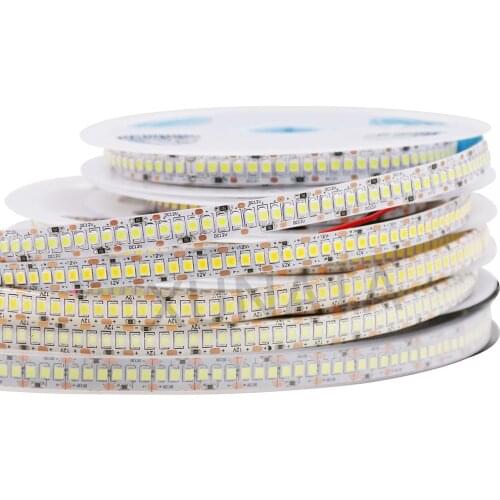 5M LED Strip Light 2835 SMD 12V DC 60/240 LED/m 300 1200 Pixel Waterproof Flexible Ribbon LED Tape Natural White/Cold White