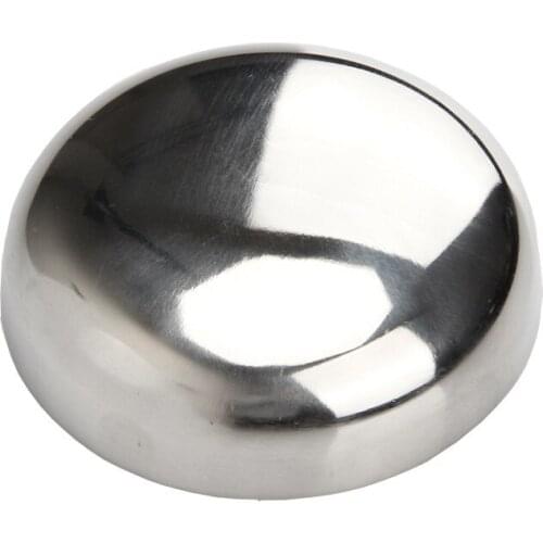 1Pcs 32MM 38MM 45MM 51MM 304SS Sanitary 304 Stainless Steel Welding Pipe End Cap Plug