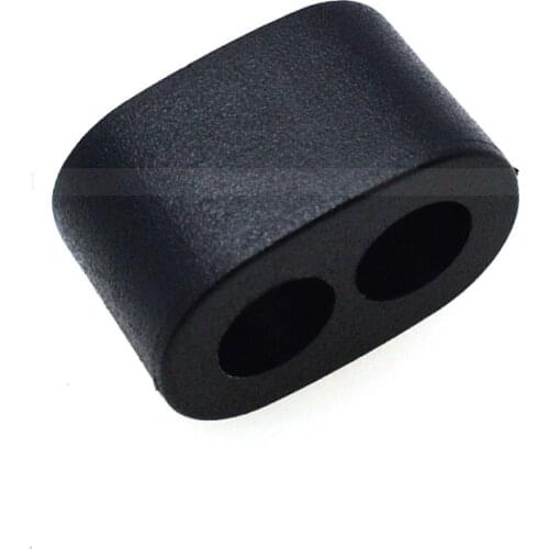 1000 pcs/pack 4.5mm 2 Holes Rope Connecter Slider Clip Cord End Lock Stopper For Sportswear Garment Backpack Accessories