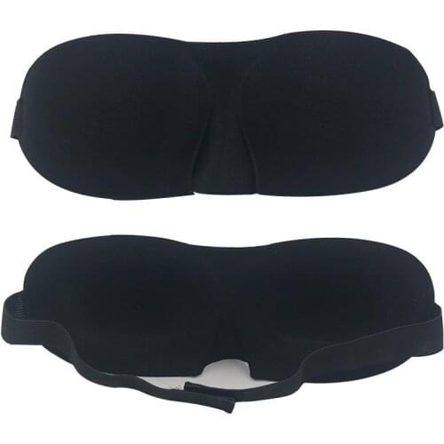 3D Sleeping eye mask Travel Rest Aid Eye Mask Cover Patch Paded Soft Sleeping Mask Blindfold Eye Relax Massager Beauty Tools