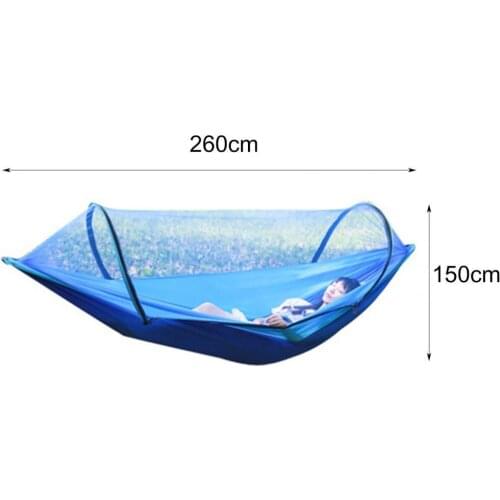 40%HOT Mosquito Net Hammock Useful Adjustable Tent Nylon Camping Tent Hanging Bed for Outdoors