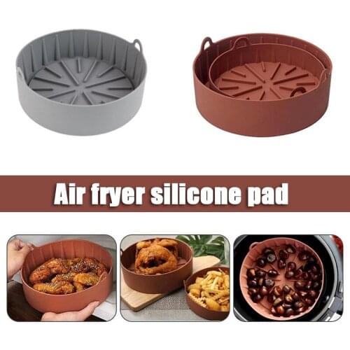 Air Fryer Silicone Pot Multifunctional Reusable Liner Heat resistant Oven Accessories for Home Kitchen Baking SCIE999