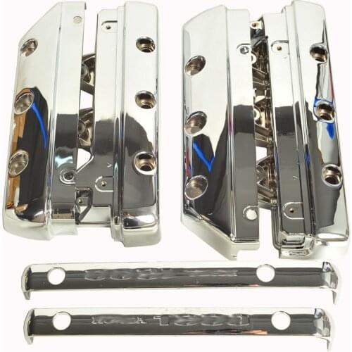 CNC Aluminum Chrome Motorcycle Crankcase Valve Cover Cylinder Spark Plug Kit case for Honda Goldwing GL1800 GL 1800 2001-2017