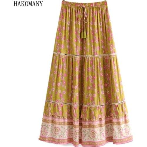 Женские юбки макси HAKOMANY China At AliExpress