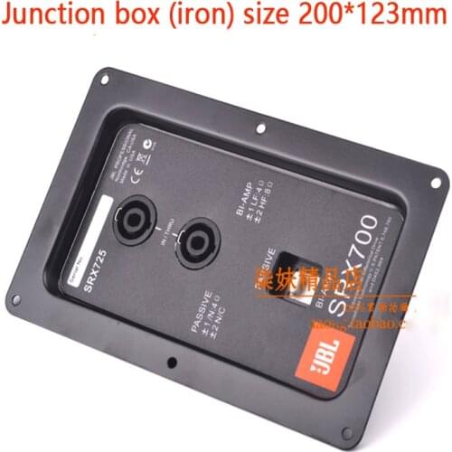 JBL speaker wiring back panel Professional stage speaker junction box connector Double 4 core ohm head to send stickers 8