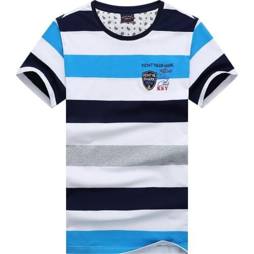 Kenty Shark Short Sleeve T-shirts For Men