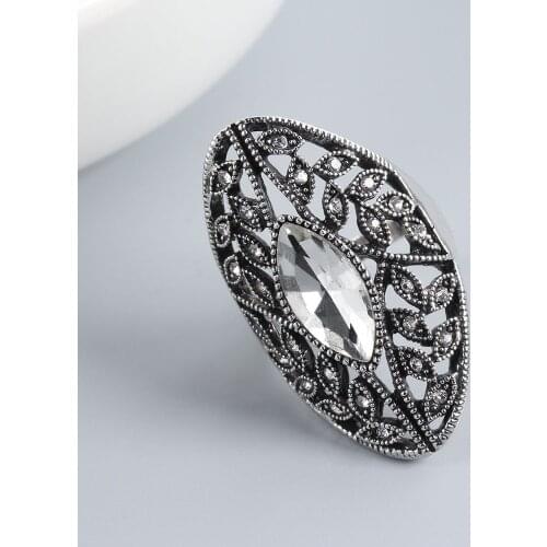 Horse Eye Zircon Smudge Ring Womens Ring Micro Set Zircon Leaf Rings Party Fashion Women Jewelry Give Girlfriend A Gift