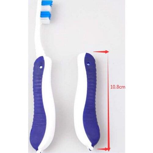 Disposable Hotel Toothbrush Travel Camping Hiking Outdoor Foldable Folding Tooth brush Teeth Cleaning Oral Hygiene Dental Care