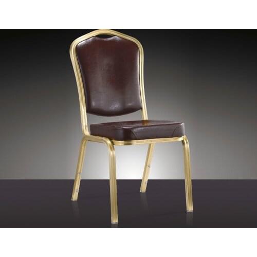 Wholesale quality strong aluminum stacking banquet chair LQ-L1037