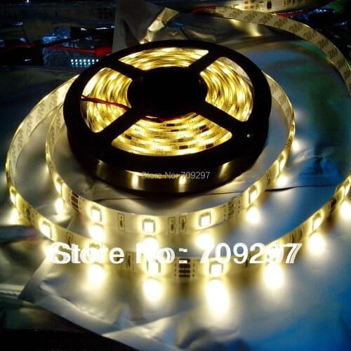 Free DHL/FEDEX/EMS,200m/lot,150LED IP65 waterproof white/warm white/blue/red/green/yellow/RGB,DC 12V 5050 LED Strip,30LED/m 1809