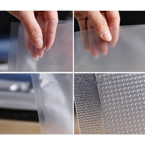 30x500cm Long Roll Line Embossing Vacuum Cooked Food Saver Storing Packaging Bag Meat Snacks Dry Fruit Beans Storage Sealing Pla