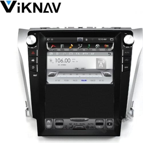 Viknav Android for-Toyota Camry Aurion 2012-2016 Car GPS Navigation Stereo radio Multimedia player head unit vertical screen