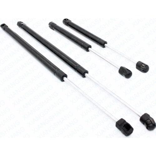 4pcs Auto Rear Trunk & Front Hood Gas Struts Lift Supports Damper Charged Spring For Audi A4 A4 Quattro RS4 2006-2008