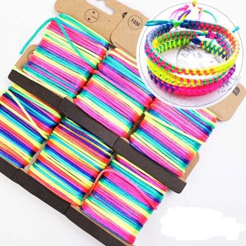 5 yard 2.5mm Multicolored gradient hand rope braided wire DIY Wedding Birthday Wedding Decoration Rattan Gift Bouquet Packaging