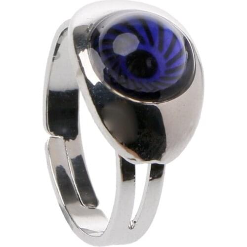 Magic Eye Shape Color Change Mood Ring Emotion Feeling Temperature Rings Women