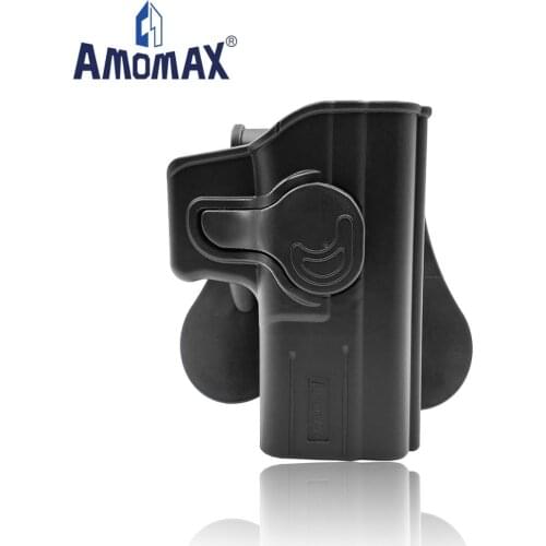 Amomax Level II Tactical Paddle Holster | Suitable for Springfield XD.45ACP, HS2000, 9MM Compact | Girsan MC 28