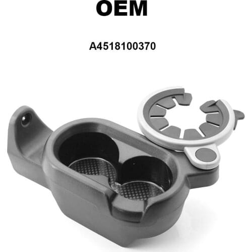 Car Center Console Drinks Holder Cup Beverage Mount A4518100370 for Mercedes-Benz Smart Fortwo 451 Car Bottle Organizer