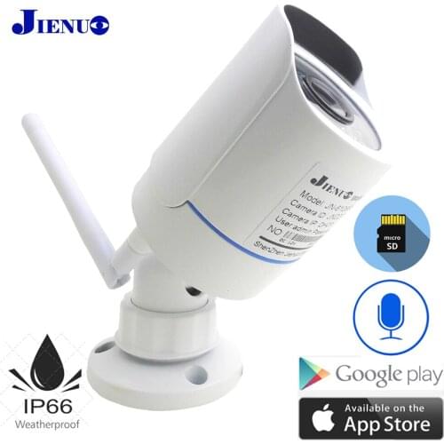 Ip Camera Wireless 1080P Metal Audio Outdoor Indoor Waterproof CCTV Security Surveillance Infrared Bullet HD Home Camera Wifi