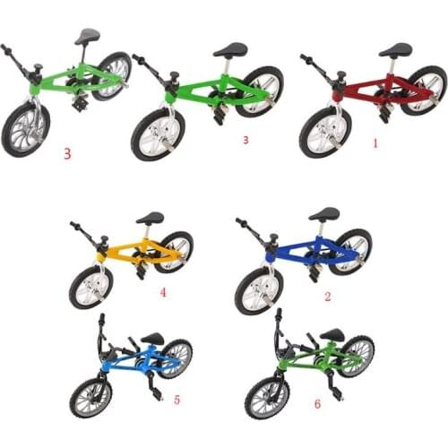 Finger Alloy Bicycle Model Mini MTB BMX Fixie Bike Boys Toy Creative Game Gift