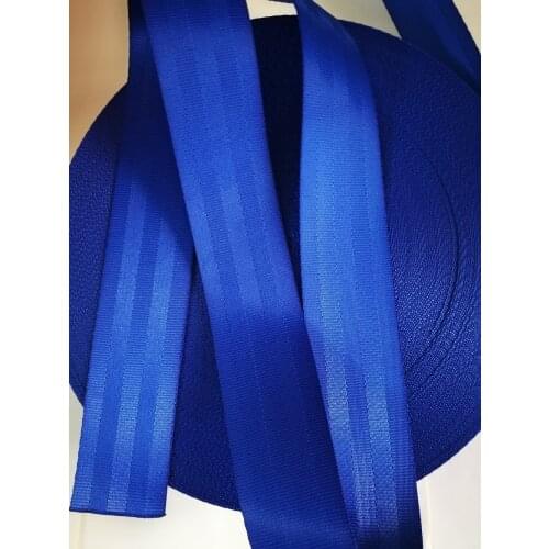 Blue 3M-30M car modified seat belt webbing 3C standard certified child safety belt car accessories