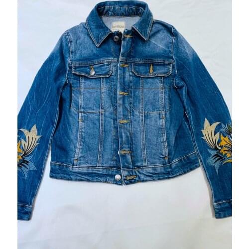 RUANDAI Womens Denim Jackets