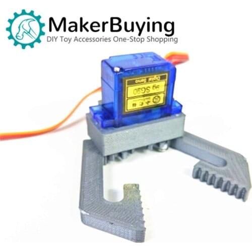 Gray Upgraded Hand Grab Machine Grab Grip Robot Claw Robot sg90 Parts