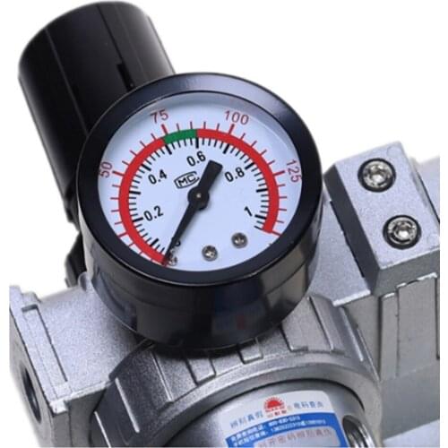 SFC-400 SFC-300 SFC-200 BSP Thread Air Compressor Air Treatment Filter Regulator Oil Water Separator Trap Filter Automatic Drain