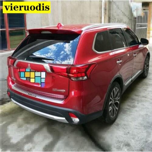 For mitsubishi outlander III spoiler Outlander PHEV sport high quality ABS material primer color paint sport spoiler 2012-2019