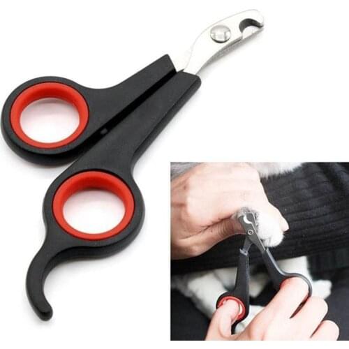 Manicure Toe Nail Trimmer Stainless Steel Dog Nail Clipper Pet Claw Trimmer Tool Animal Grooming Scissors