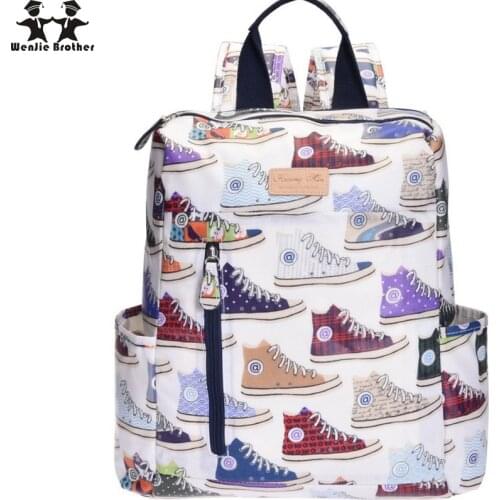 Wenjie Brother Women's Textile Backpacks