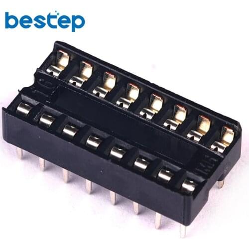 20PCS 16 Pin DIP IC Sockets IC Integrated Circuit