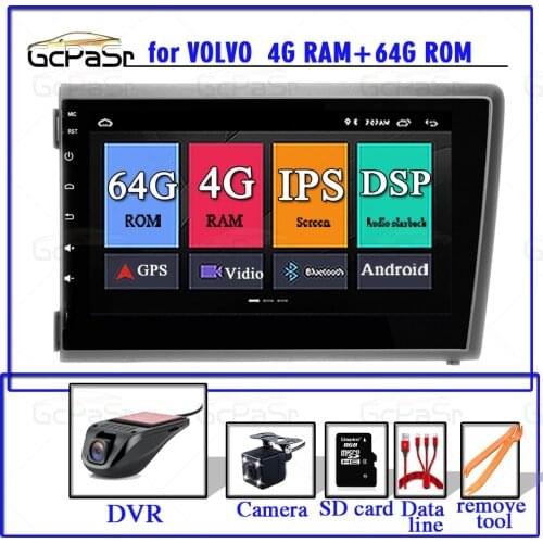 D 2Din Android Car Radio Multimedia for VOLVO S60 VOLVO V50 V70 XC70 2000, 200120022003 DE 2004 Radio de coche GPS de navegación