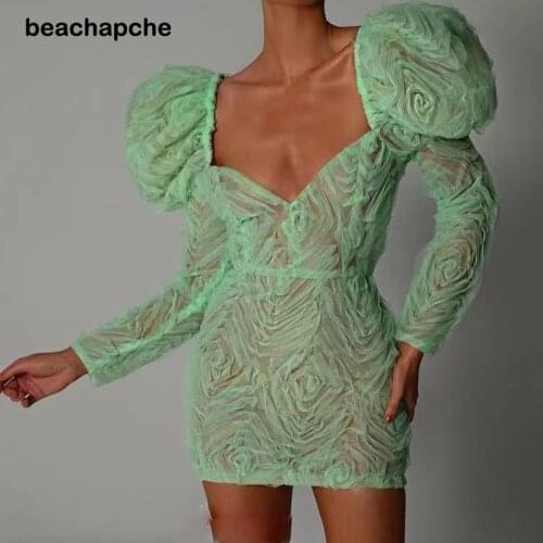 Зеленые летние платья Beachapche China At AliExpress