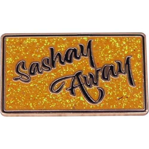 RPDR Mama Ru Rupaul Slogan pin Gay Drag Queen Pride LGBTQ Reality TV Pop Culture brooch